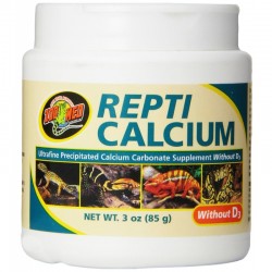 ZOOMED Repti Calcium 85g - Wapno dla gadów i płazów bez witaminy D3