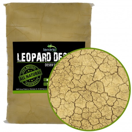 Podłoże dla Gekona Lamparciego spękana ziemia pustynna - Terrario Leopard Desert 1kg