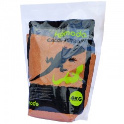 Jadalny piasek dla gadów Terakota - Komodo CaCo3 Sand Terracota 4kg