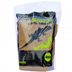 Jadalny piasek dla gadów Karmel - Komodo CaCo3 Sand Caramel 4kg