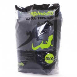 Jadalny piasek dla gadów Czarny - Komodo CaCo3 Sand Black 4kg